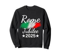 Rome Italy Flag Italia Souvenir Rome 2025 Jubilee Pilgrimage Sweatshirt