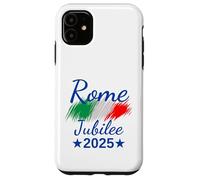 Rome Italy Flag Italia Souvenir Rome 2025 Jubilee Pilgrims Case for iPhone 11