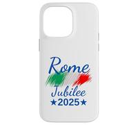 Rome Italy Flag Italia Souvenir Rome 2025 Jubilee Pilgrims Case for iPhone 14 Pro Max
