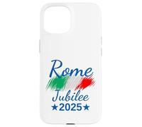 Rome Italy Flag Italia Souvenir Rome 2025 Jubilee Pilgrims Case for iPhone 15