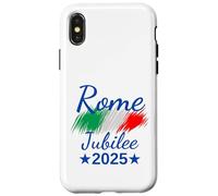 Rome Italy Flag Italia Souvenir Rome 2025 Jubilee Pilgrims Case for iPhone X/XS