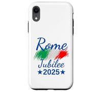 Rome Italy Flag Italia Souvenir Rome 2025 Jubilee Pilgrims Case for iPhone XR