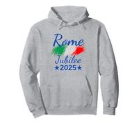 Rome Italy Flag Italia Souvenir Rome 2025 Jubilee Pilgrims Pullover Hoodie