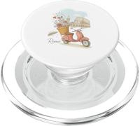 Rome Italy Flowers Colosseum Art PopSockets PopGrip for MagSafe