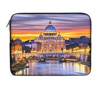 Rome Italy Laptop Case Sleeve Bag 10inch Durable Shockproof Protective Computer Carrying Cover Briefcase