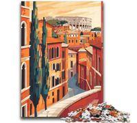 Rome Italy Minimalist Jigsaw Puzzles for Adults 1000 Jigsaws, Challenging Game for Is Ideal As A Gift for The Whole Family 2000pcs (70x100cm)