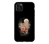 Rome Italy Scooter Flowers Romantic Travel Case for iPhone 11 Pro Max
