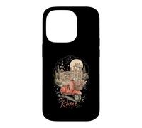Rome Italy Scooter Flowers Romantic Travel Case for iPhone 14 Pro