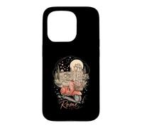 Rome Italy Scooter Flowers Romantic Travel Case for iPhone 15 Pro