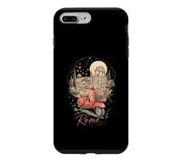 Rome Italy Scooter Flowers Romantic Travel Case for iPhone 7 Plus/8 Plus