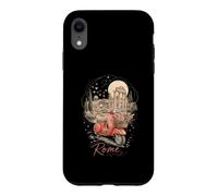 Rome Italy Scooter Flowers Romantic Travel Case for iPhone XR