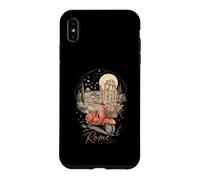 Rome Italy Scooter Flowers Romantic Travel Case for iPhone XS Max