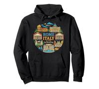 Rome Italy Travel Souvenir City Landmark Tourist Gift Pullover Hoodie