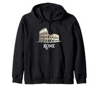 Rome Italy Travel Souvenir Gift Zip Hoodie