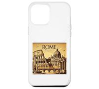 Rome Italy - Vintage Travel Poster Style Case for iPhone 12 Pro Max