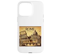 Rome Italy - Vintage Travel Poster Style Case for iPhone 15 Pro Max