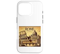 Rome Italy - Vintage Travel Poster Style Case for iPhone 16 Pro