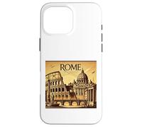Rome Italy - Vintage Travel Poster Style Case for iPhone 16 Pro Max