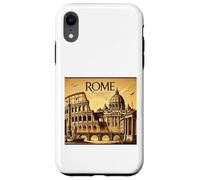 Rome Italy - Vintage Travel Poster Style Case for iPhone XR