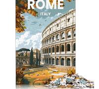 Rome Jigsaw Puzzle 1000 Pieces Adult Puzzle Creative Paper Jigsaw Games Educational Toys Home Decoration 38x26cm/1000pcs