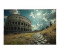 Rome Jigsaw Puzzles for Adults 2000, 2000 Piece Jigsaw Puzzles for Adults, 99.5x70.5cm Hard Impossible Wooden Puzzle, Challenging Game for the Whole for Women, Gifts for Men, Theme: (Landscape), -7103