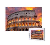 Rome Jigsaw Puzzles for Adults 4000 Colosseum Puzzles for Adults Wooden, Funny/Difficult/Impossible/Challenging Decompression Games, As a Birthday for Women and Men ML-422