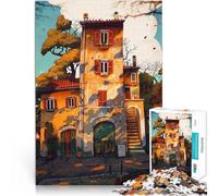 Rome old Street LightsAdults 1000 Piece Jigsaw Puzzle Toys Educational Games Stress Relieving Secret Santa Gifts 38x26cm