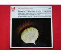Rome Opera House Chorus & Orchestra - Rome Opera House Chorus & Orchestra Favourite Italian Opera Choruses LP HMV XLP30059 EX/EX 1960s Giuseppe Conca as Chorus Master