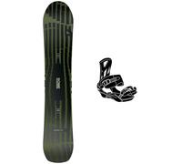 Rome - Pack Snowboard Warden - 154 + Flite - Snowboard