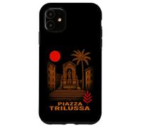 Rome Piazza Trilussa Trastevere District Roman Souvenir Case for iPhone 11
