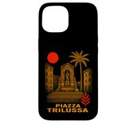 Rome Piazza Trilussa Trastevere District Roman Souvenir Case for iPhone 15