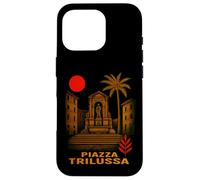 Rome Piazza Trilussa Trastevere District Roman Souvenir Case for iPhone 16 Pro