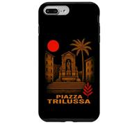 Rome Piazza Trilussa Trastevere District Roman Souvenir Case for iPhone 7 Plus/8 Plus