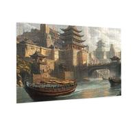 Rome Piece Jigsaw Puzzle 1500 Jigsaw Puzzles for Adults Landscape Impossible Puzzle Challenging High Difficulty Family Activity, Gift Box Packaging, Great Gift Idea for Family Friends 87x57 CM -833y
