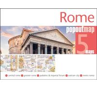 Rome PopOut Map (PopOut Maps): Popout Double