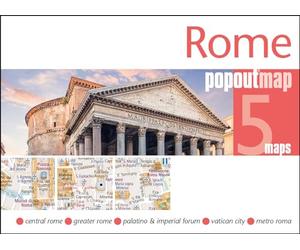 Rome PopOut Map (PopOut Maps): Popout Double