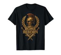 Rome Reborn Roman Legion Gladiator Warrior Ancient Empire T-Shirt