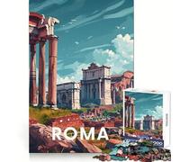 Rome Roman Forum Jigsaw Puzzles 1000 Pieces for Adults Boost Memory Peaceful Fun Premium Cut Memorable Gift (50x75cm)
