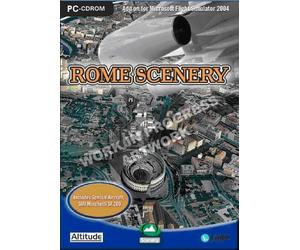Rome Scenery Add-On for Microsoft Flight Simulator 2004 (PC CD)