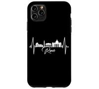 Rome Skyline Heartbeat Colosseum Italy Italia I Love Rome Case for iPhone 11 Pro Max