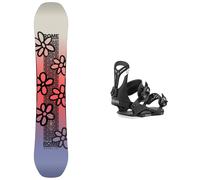 Nidecker Supermatic Step In Snowboard Bindings, M Black 2024