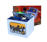 Romeeton Electronic Coin Money Box, Automatic Stealing Coin Monster Dinosaur Coin Bank Piggy Toy Musical Movement Money Box Anime Gift for Boys Girls Kids, RM5209