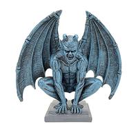 Romeeton Gargoyle Statue Resin Angel Sculpture Winged Devil Figure Craft Model Home Decoration