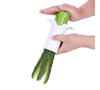 Romeeton Vegetable Divider, Cucumber Carrot Strawberry Fruits Splitter Cutting Slicer Egg Cutter Gadget Tool