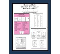 Romeo and Juliet Literature & Vocabulary Activity Workbook: A Creative Resource for Teachers!