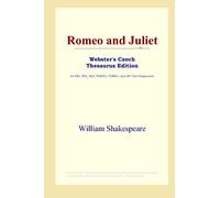 Romeo and Juliet (Webster's Czech Thesaurus Edition)
