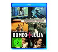 Romeo & Julia (Blu-ray) Leonardo DiCaprio Claire Danes Baz Luhrmann