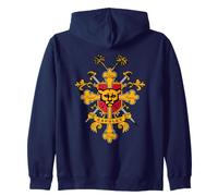 Romeo + Juliet Capulet Coat of Arms Crest 30th Anniversary Zip Hoodie