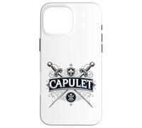 Romeo & Juliet Capulet Heraldry Family Crest Theatre Case for iPhone 16 Pro Max