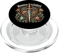 Romeo & Juliet Love Heart Theatre Musicals PopSockets PopGrip for MagSafe